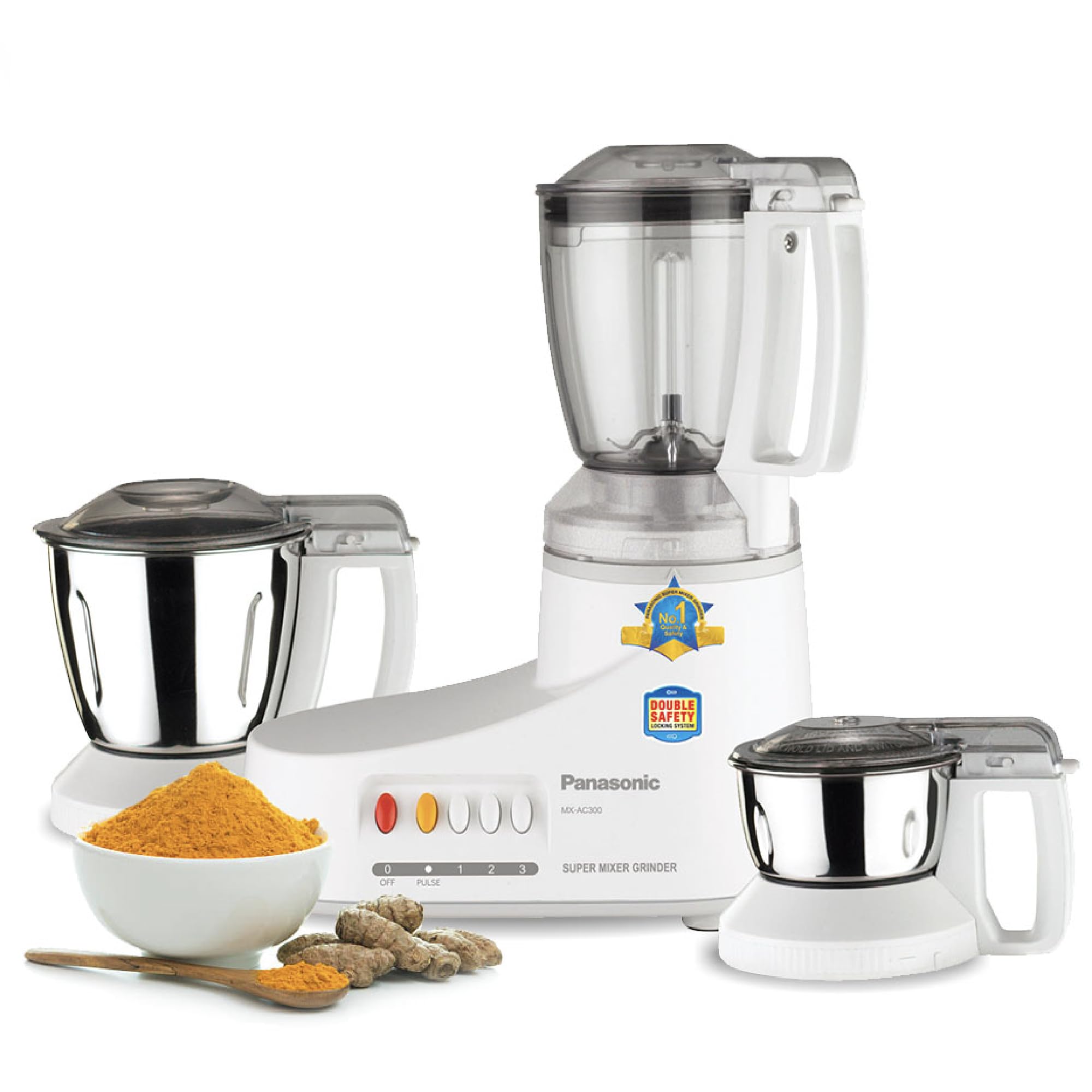 Mixer Grinder With 3 Jar Mxac300