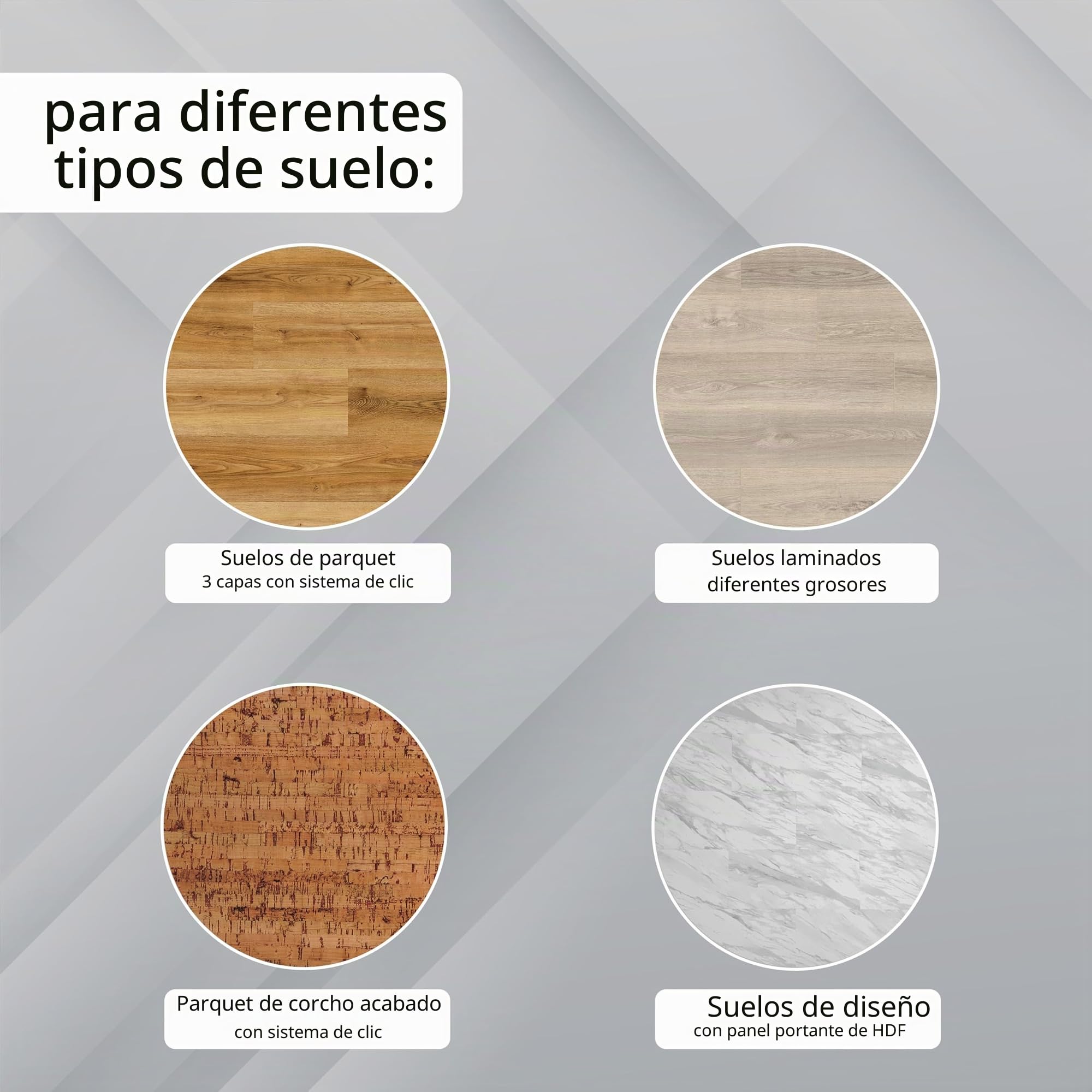 10 m² uficell® SOFT-Step Aislamiento acústico al ruido de impacto para suelos laminados/parquet y corcho - 5 mm de espesor - excelente como aislamiento (1, 10 m²)