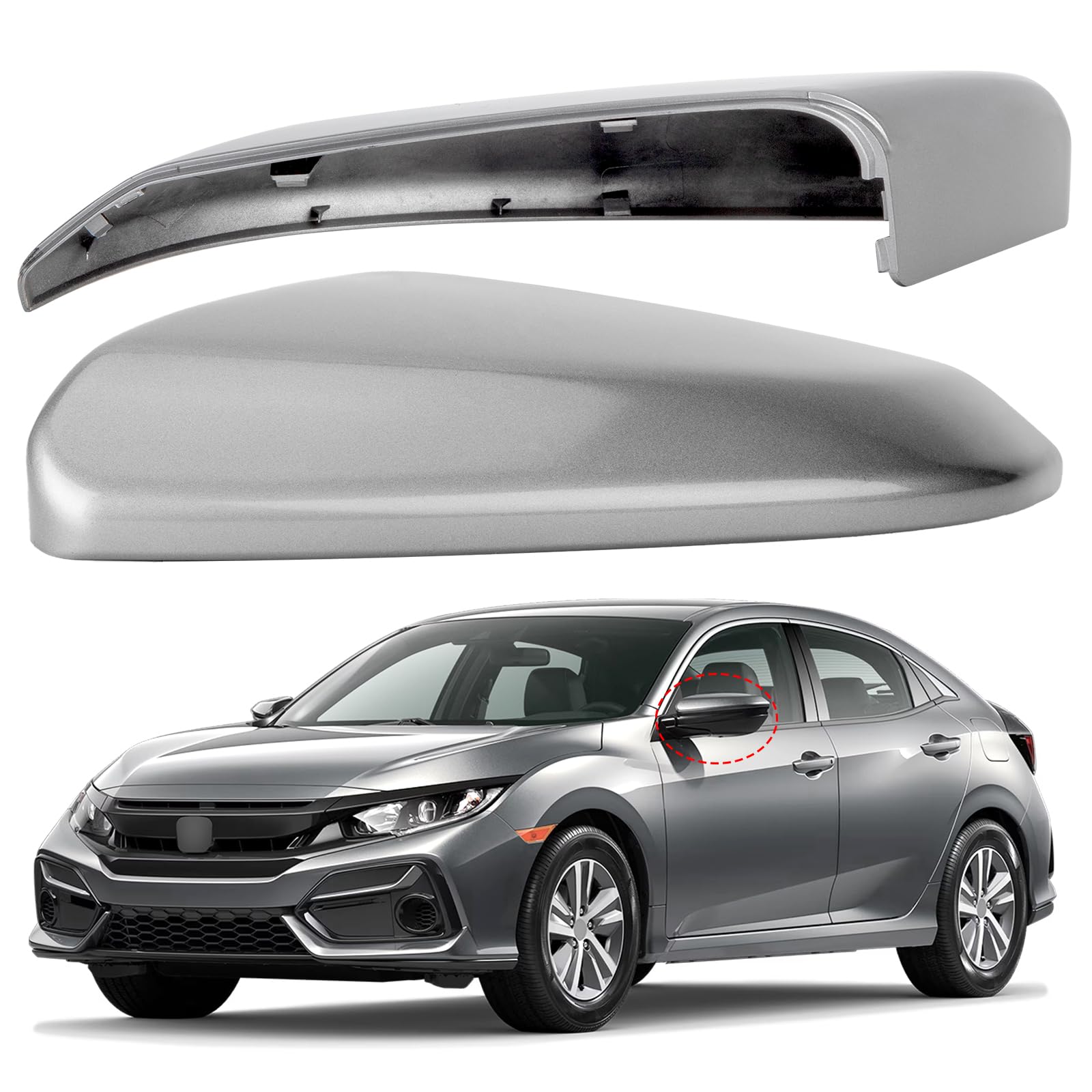 Amazon.com: LOIYLLEN Driver Side Mirror Cover Replacement for
