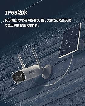Amazon.co.jp: 【最新300万画素・Alexa対応・完全無線·】ANRAN