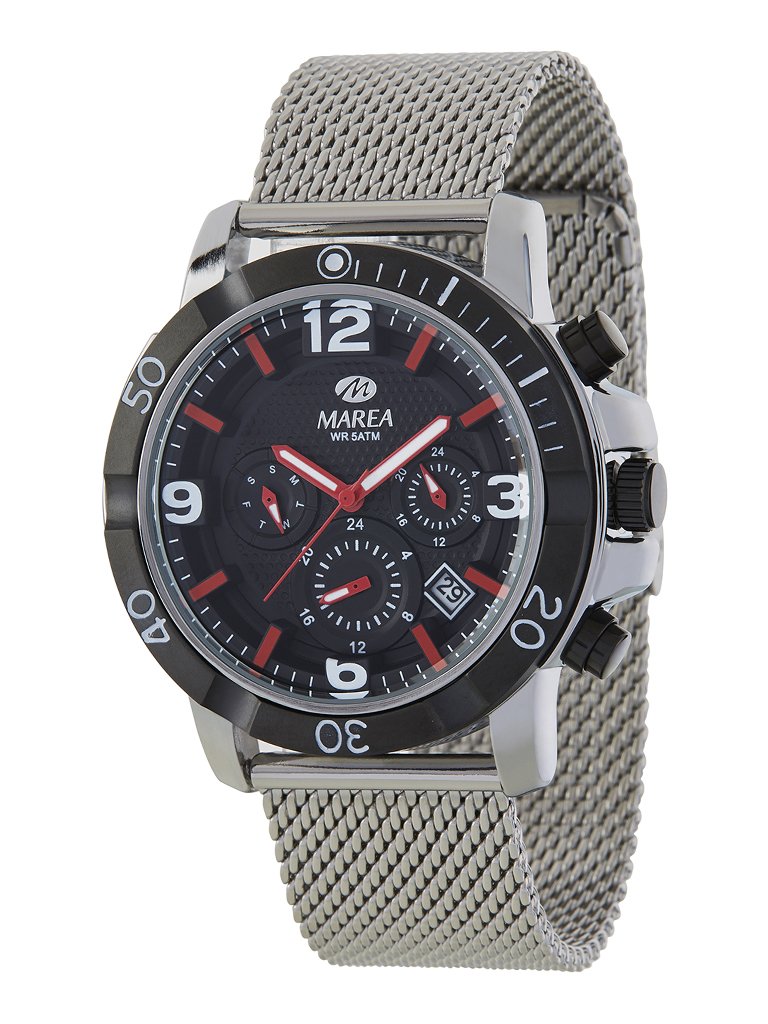 Marea B41208/1 - Orologio da uomo in rete multifunzione