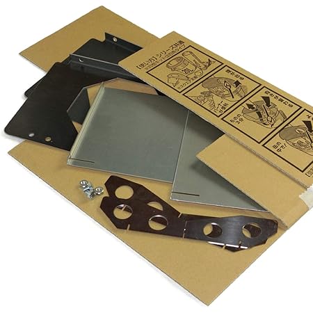 Amazon Liftoff ロケットストーブ 焚火缶 自作キット lペール缶ポン置き加工なし 煙が少なく良く燃える 薪ストーブ ペール缶とf1煙突は付属しません 遊火人 バーベキューコンロ 焚火台