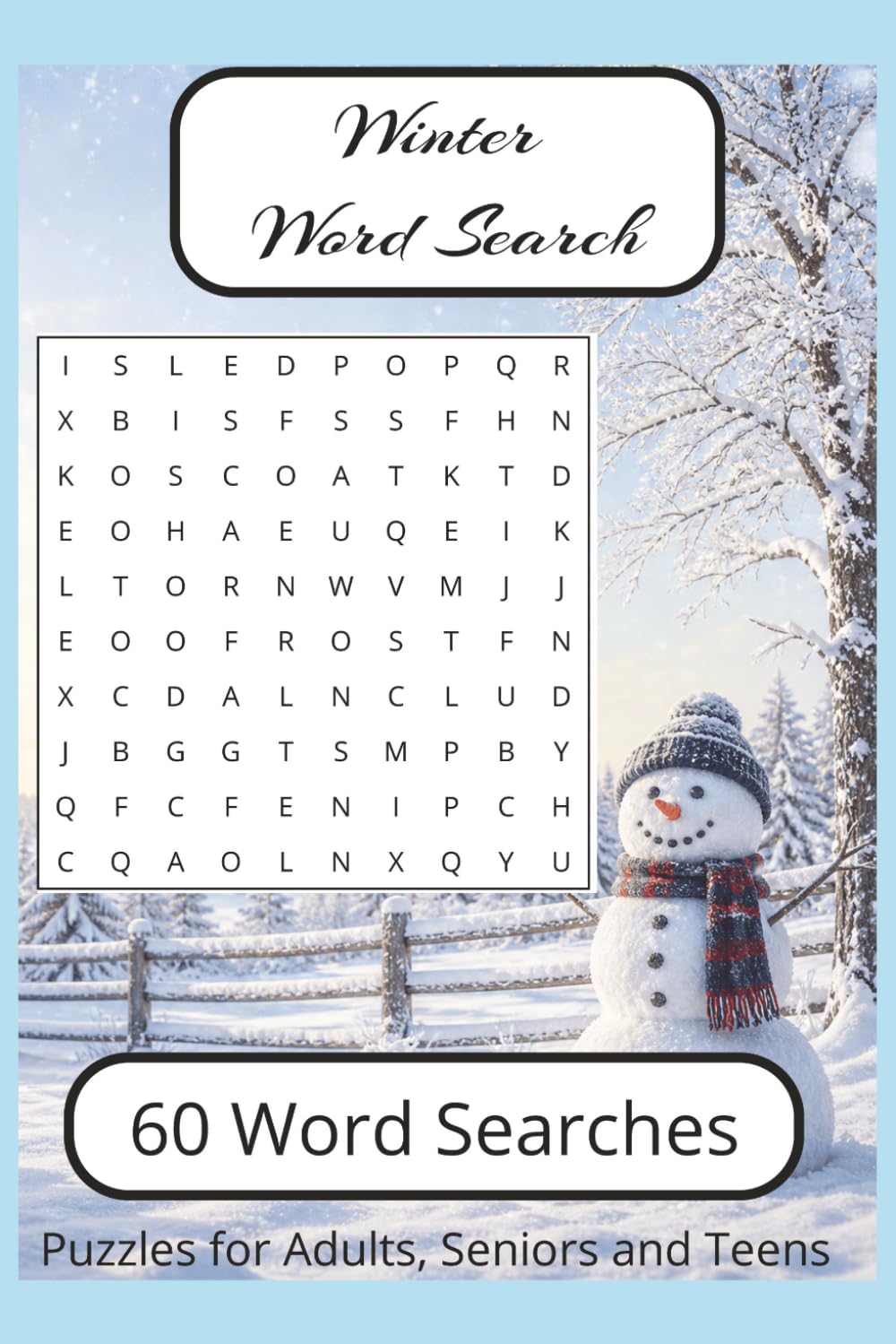 Winter Word Search: Winter Word Search Puzzle Book – Relax, Unwind & Embrace the Season!