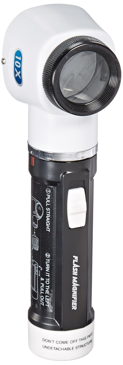 Donegan V98010 Flashlight Magnifier with Measurement Scale