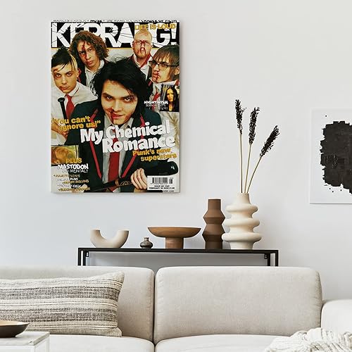 Miniatura 3 de Póster de lienzo impreso para pared póster de banda de rock tamaño pequeño 12 x 18 pulgadas arte estético decoración de pared para dormitorio