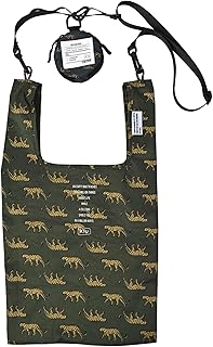 KiU キウ リユーサブルバッグ KiU REUSABLE BAG 防水 撥水 軽量 エコバッグ ショルダーバッグ マルシェバッグ ポーチ 2way コンパクト収納 おしゃれ かわいい ユニセックス メンズ レディース 男女兼用 レオパード K449-175