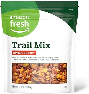 Amazon Fresh Sweet & Spicy Trail Mix, 16 Oz Bag - Bold Flavor Snack with Quality Ingredients