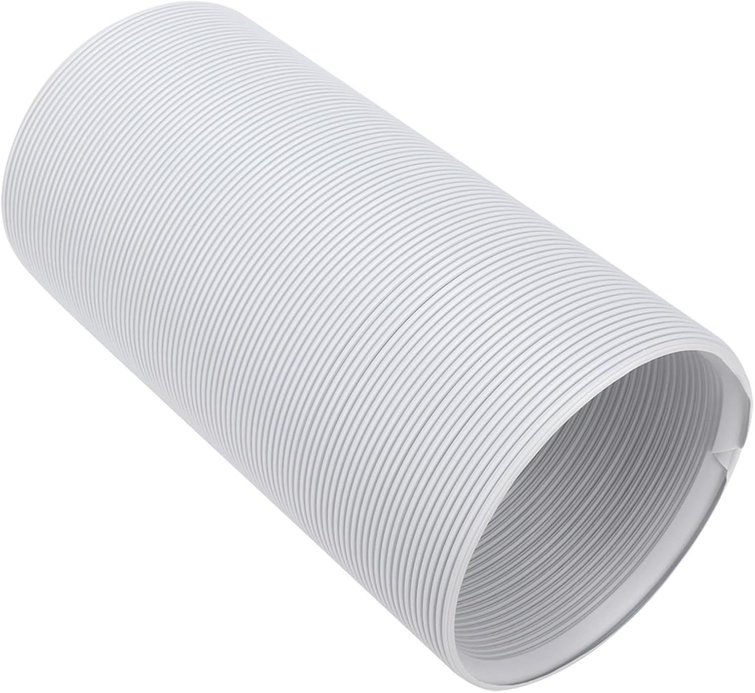 2 Pack Portable Air Conditioner Exhaust Hose Kit, Flexible 5.9 Inch Anti Clockwise Thread Vent Tube for AC Unit Replacement, Durable Connector Duct for Window Mount Units