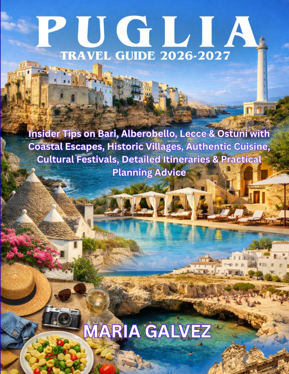 PUGLIA TRAVEL GUIDE 2026 - 2027: Insider Tips on Bari, Alberobello, Lecce & Ostuni with Coastal Escapes, Historic Villages, Cultural Festivals, Detailed Itineraries & Practical Planning Advice