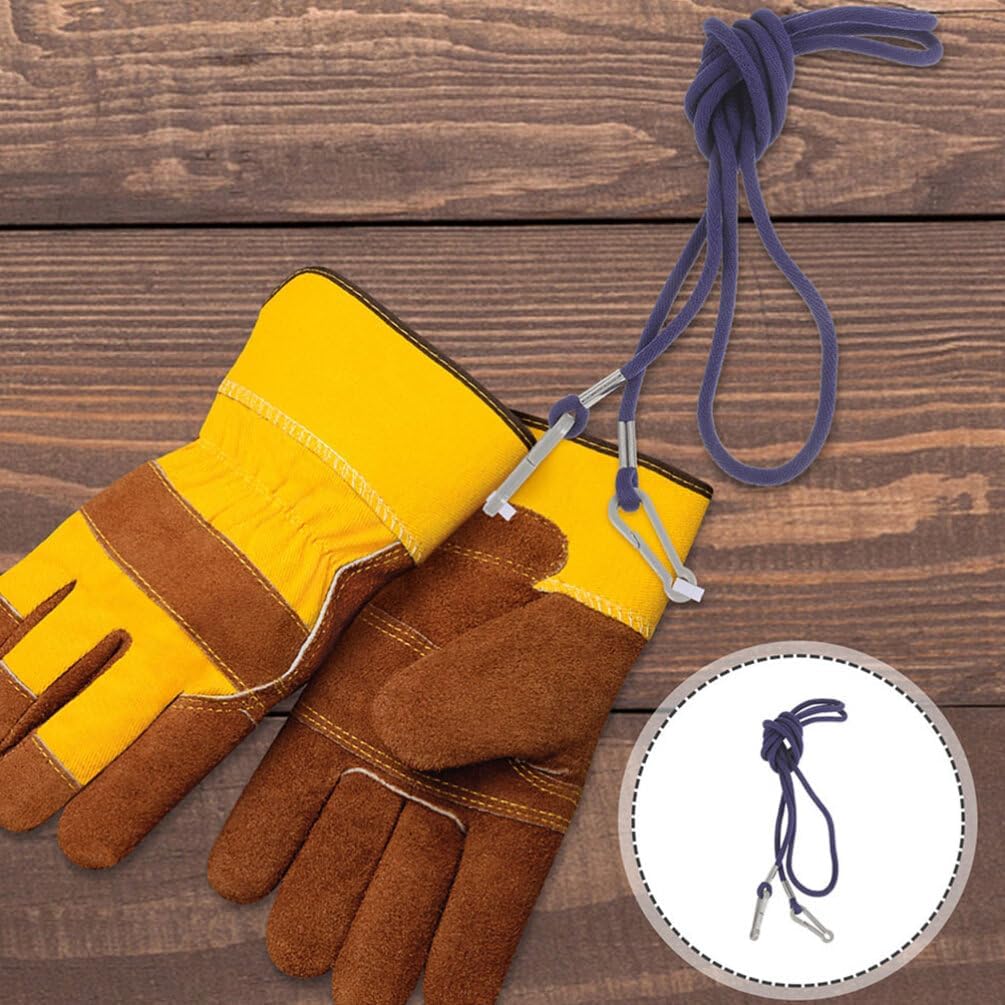 HANABASS Kids Glove Strap 3-Pack Adjustable Anti-Lost Winter Glove Holder Rope for Toddlers and Children Durable Nylon Lanyard for Outdoor Activities and School Use