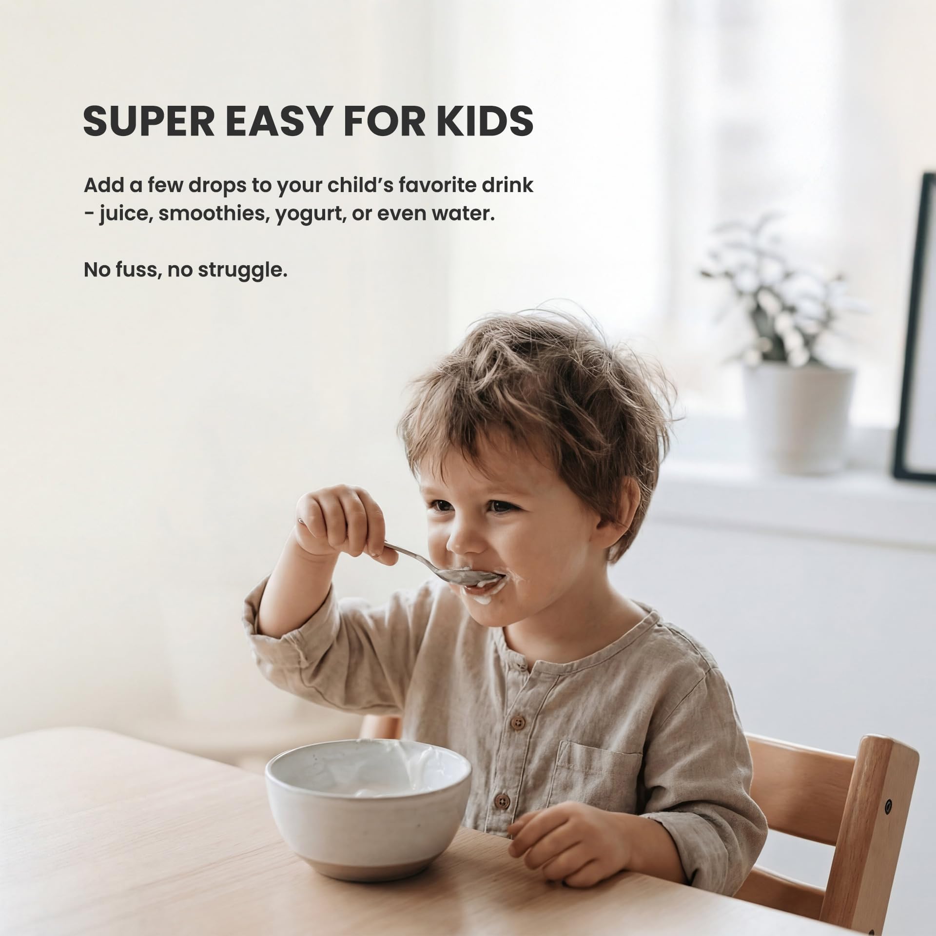 NutraChamps Kids Vitamin D 3 K2 Drops, Vitamin D3 & K2 MK-7, Liquid Vitamin D for Kids 1000 IU, Healthy Bones, Heart & Immune System, Sugar Free Supplement for Toddlers, 300 Servings — Amazon image 5