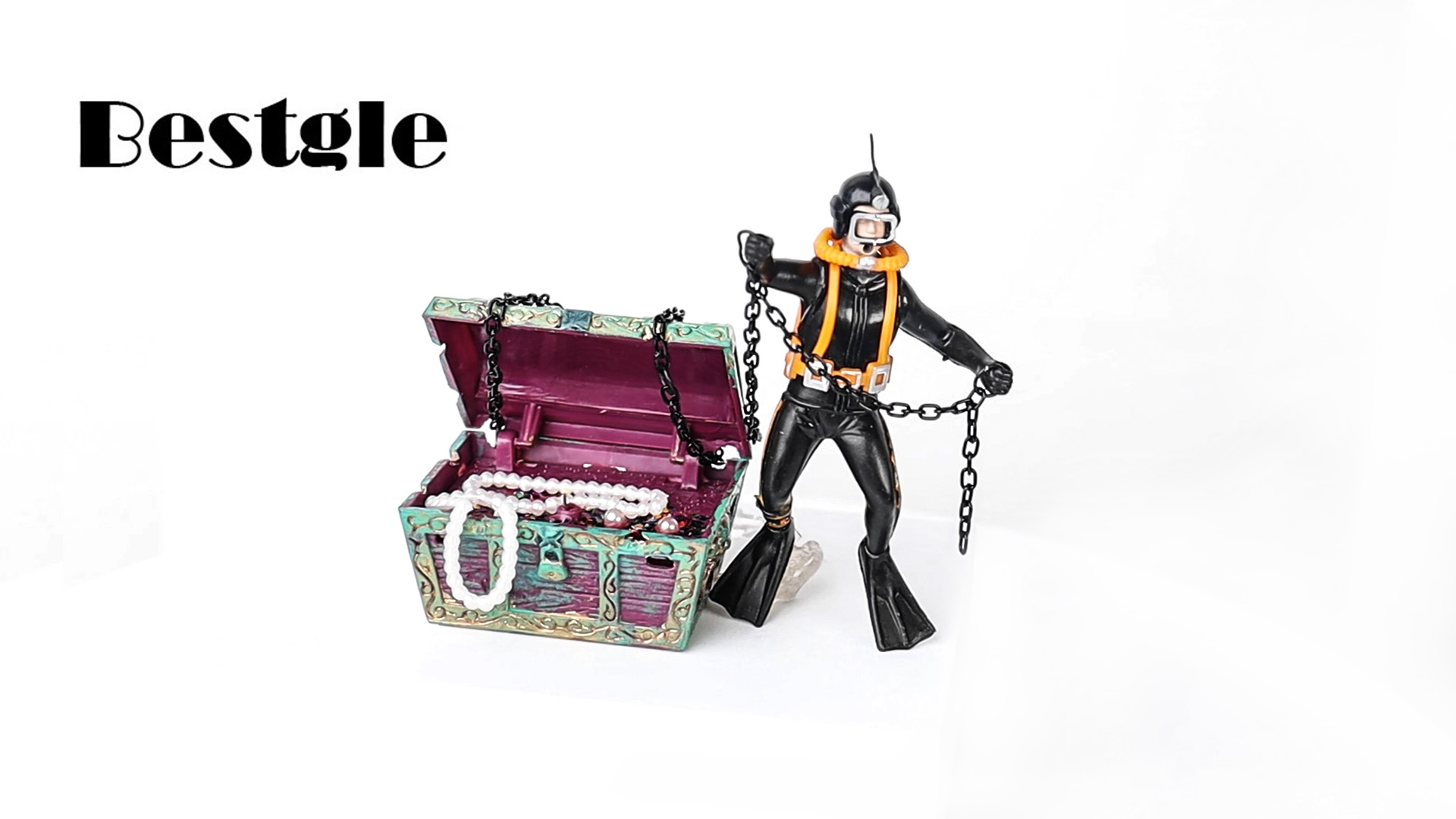 Amazon.com: Bestgle Action Aquarium Ornament, Undersea Treasure
