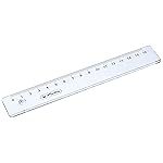Herlitz 8700601 16 cm Transparent Plastic Ruler
