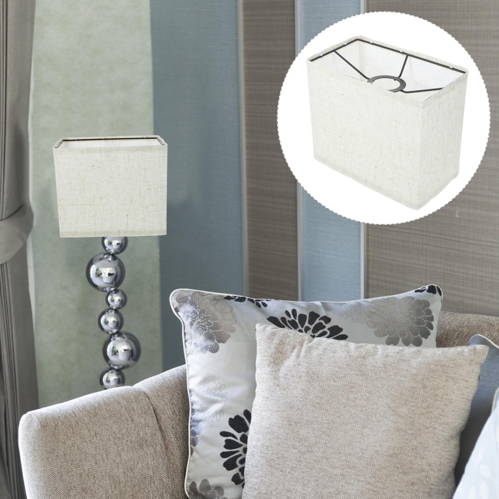 NUOBESTY Pantalla De Lino Lámpara De Mesa De Tela Cubierta De Luz De Mesa Pantallas De Lámpara De Mesa Accesorios De Luz Pantalla De Araña De Lino Bulbo Techo Accesorios Para Lámparas
