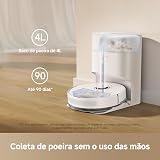 DREAME D15 Plus Robô Aspirador e Passa Pano com Autoesvaziamento, Sucção 13.000 Pa, Limpeza de Carpetes, Desvio de Obstáculos, Antienrosco, Limpeza para Pets, Bateria Longa, Compatível com Alexa, 127V — imagem 2