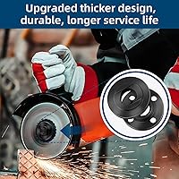 Vista 5 de Juego de 7 llaves de amoladora angular y amoladora angular, tuercas de bloqueo de metal de brida 5/8-11, compatibles con Dewalt, Milwaukee, Makita1