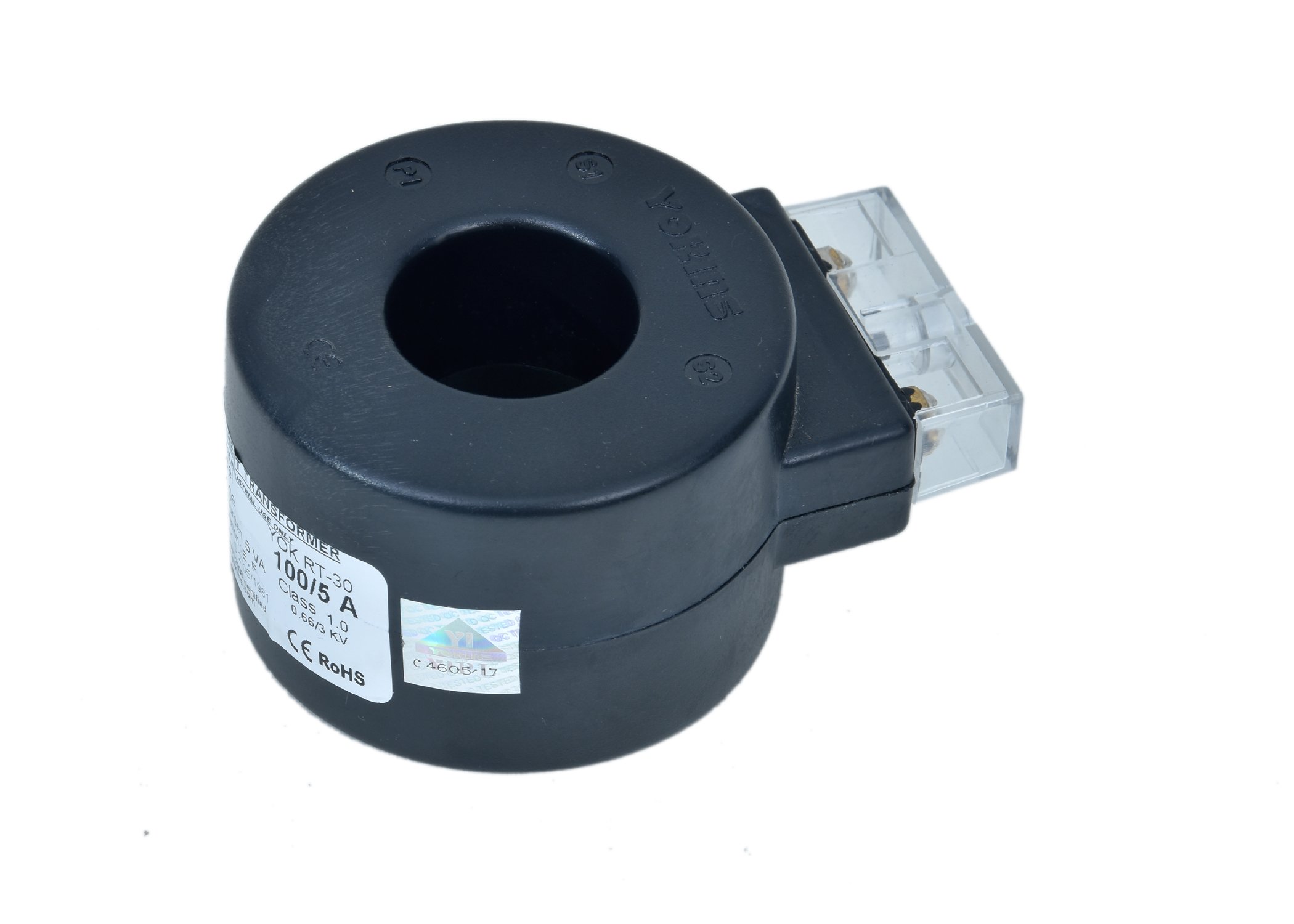 See full amazon price history chart for YOKINS Current Transformer 100/5A, 100A CT for Ammeter Model RT30 Polycarbonate encapsulated Round current transformer with terminals and protective cap YOKINS Current Transformer 100/5A, 100A CT for Ammeter Model RT30 Polycarbonate encapsulated Round current transformer with terminals and protective cap (B079FSPTC8) Amazon Price History, Amazon Price Tracker
