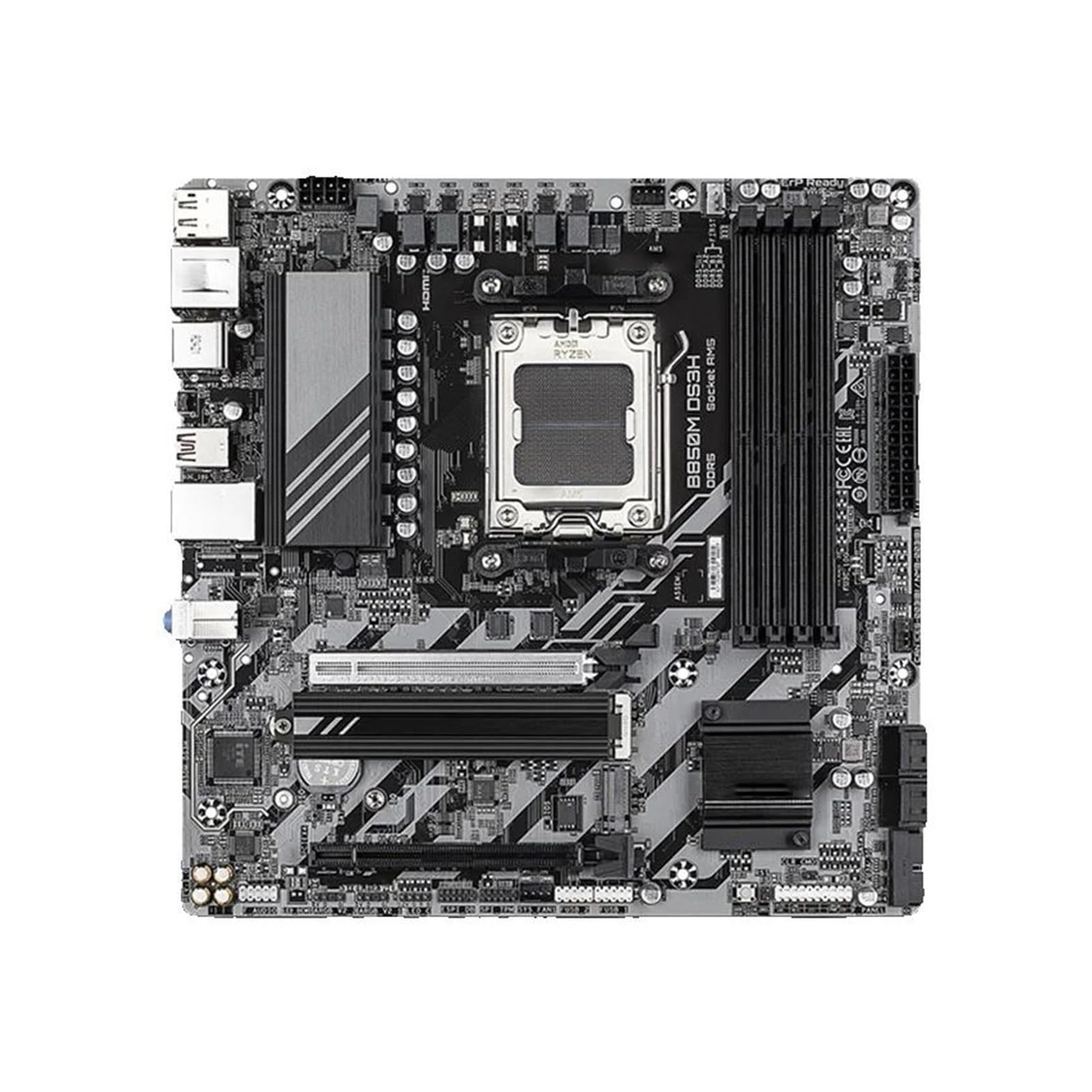 Gaming WiFi Carte mère Fit for GIGABYTE B850M DS3H 8+2+ avec Alimentation Micro-ATX B850 DDR5 192 Go 8200 MHz (OC) Socket M. AM5