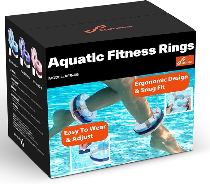Aros flotantes acuáticos para ejercicio Sportneer miniatura 9