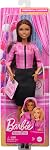 Barbie Careers Doll & Accessories, Future Leader with Light Brown Hair Wearing Outfit with 2 Golden Bracelets & “B” Pin, Includes Sticker for Kids