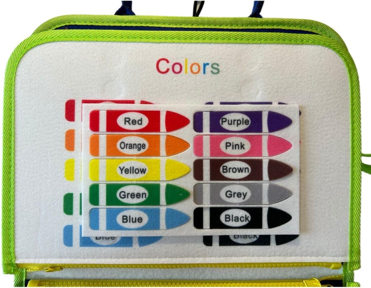 Channie's Busy Book Set for Kids, 3+ Year Old Girls Boys with 19 Activity Books, 18+ DIY Puzzles, Learning Toy