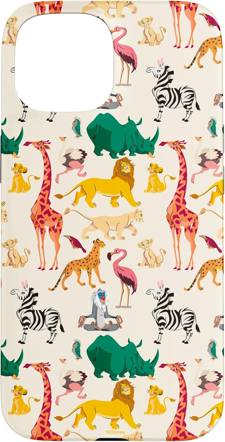 Disney The Lion King Animals of The Pride Lands Pattern Case for iPhone 17