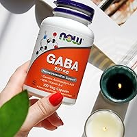 Vista 6 de NOW Foods Gaba 500mg, B001F0R9EY, 1, 1