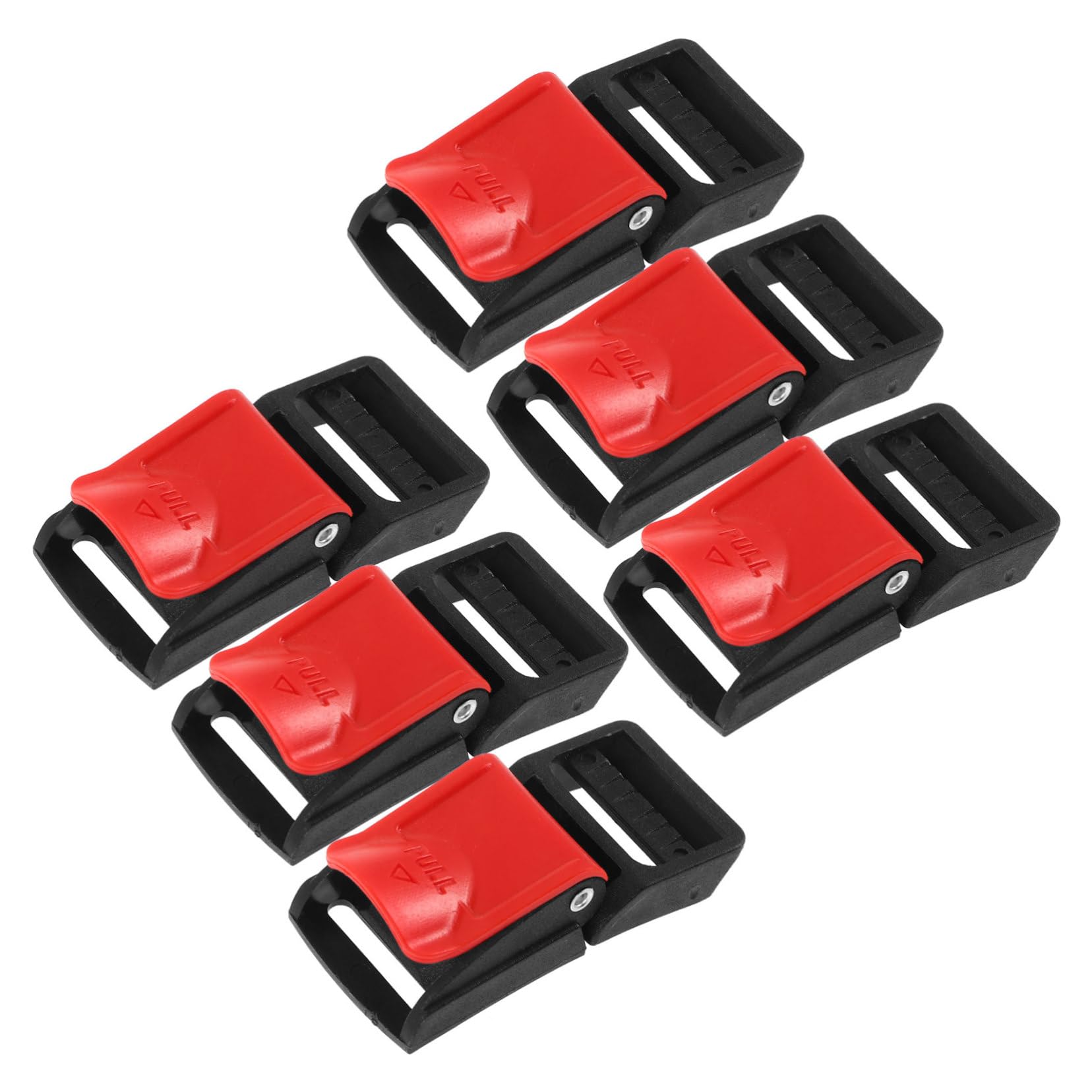 ABOOFAN 6pcs Quick Release Buckle Kit for Helmets Durable Replacement Accessories with Secure Fit for Safe Riding