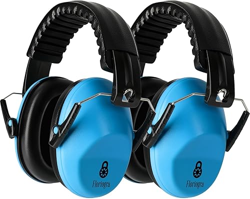 Paquete de 2 Auriculares con Cancelación de Ruido para Niños, Orejeras de Protección Auditiva para Niños con Autismo, Niños Pequeños, Niños,