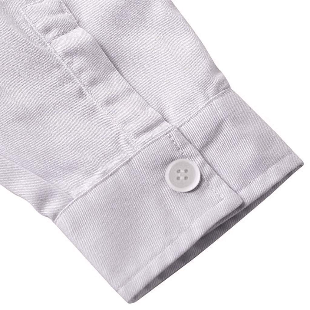 NAJZYBA Blouse Blanche Chimie Lycee Coton laboratoire Blouse Medicale blanc manches longues medicale femme/homme - 4
