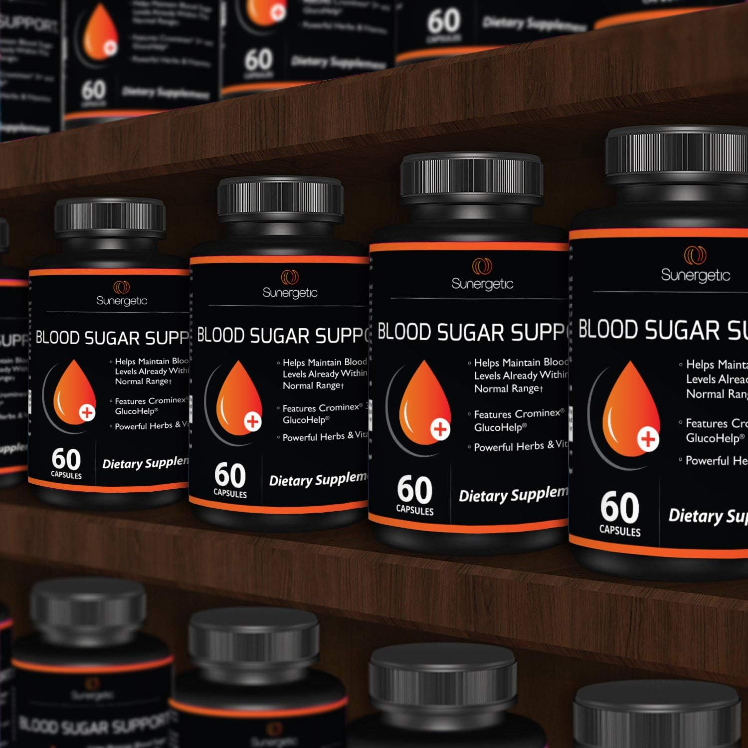 Premium Blood Sugar Support Supplement–Supports Healthy Blood Sugar Levels Already Within Normal Range – Includes Bitter Melon Extract, Vanadium, Chromium, Cinnamon, & Alpha Lipoic Acid-60 Capsules — Amazon image 6