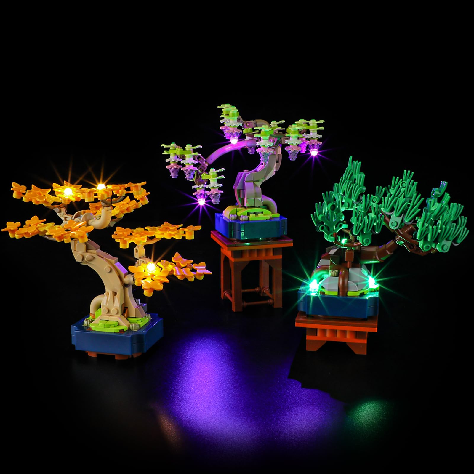 BRIKSMAX 2.0 Light Kit for Lego-Mini Bonsai Trees -Innovative Led Lighting Compatible with Lego The Botanical Collection 10373 - Not Included Model Set