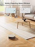Vista 4 de Lefant M210 Pro Robot Vacuum, Strong 4000Pa Suction, 200 Min Runtime, Super Slim Thin, Low Noise, Self-Charging, Wi-Fi/App/Alexa Control, Ideal for