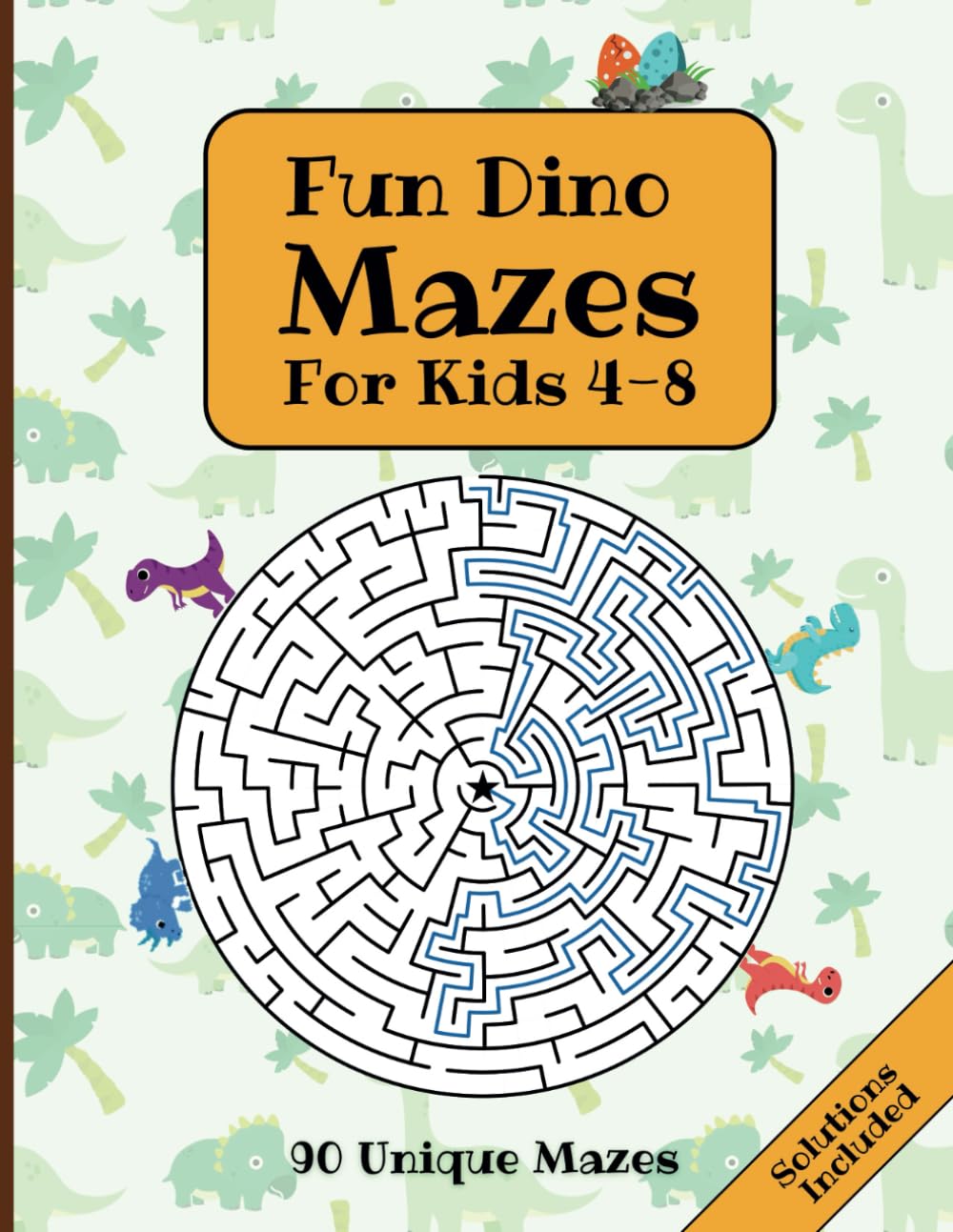 Fun Dino Mazes for Kids 4-8: Children Maze Activity Book with Solutions Answer Key | Dinosaur Workbook for Boys and Girls | Fun Workbooks | Elementary ... Patience Concentration Persistence Confidence