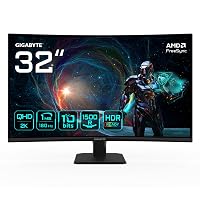 Gigabyte GS32QCA 31,5" Monitor Gaming Curvo QHD - 2560 x 1440