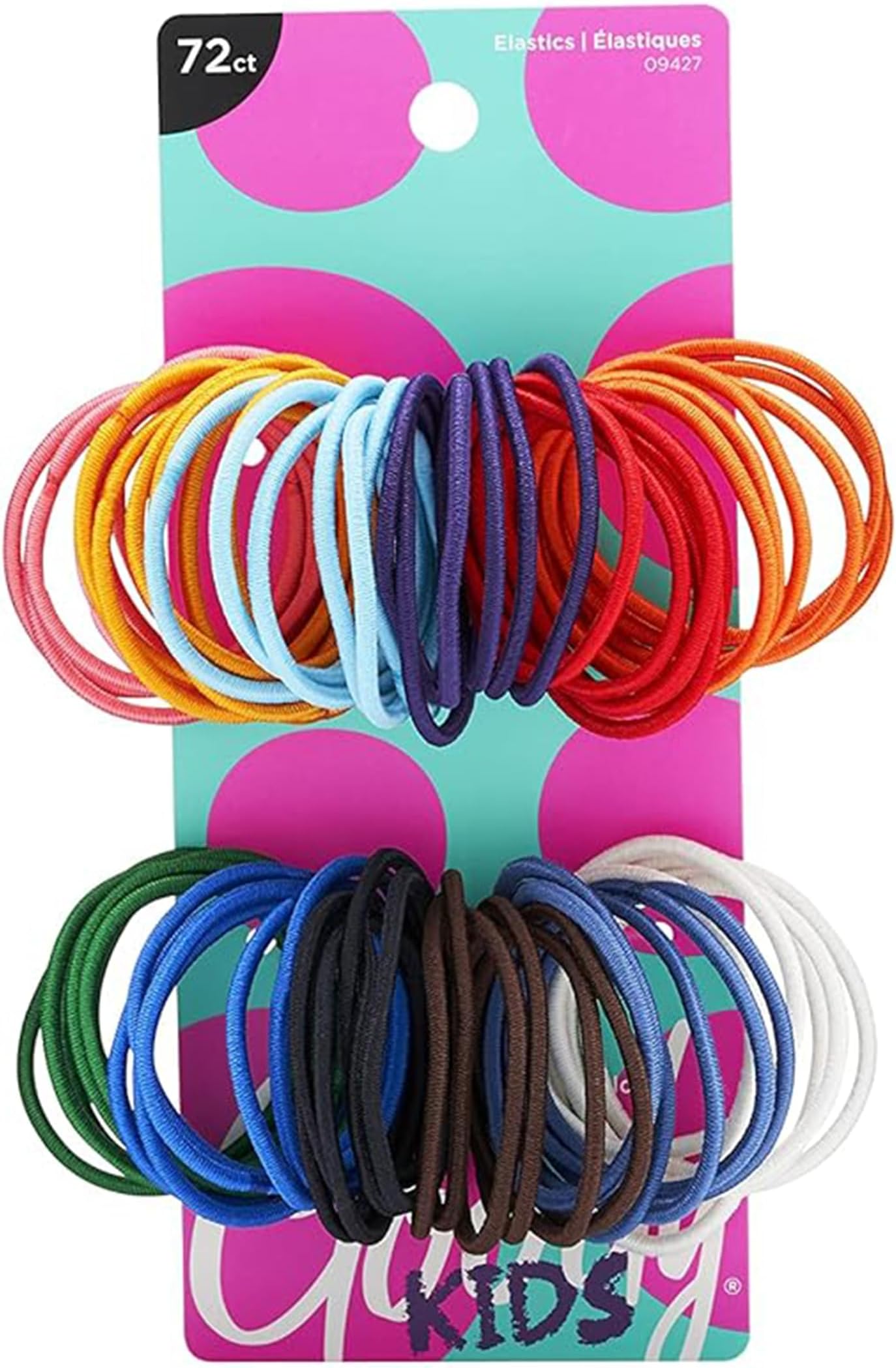 Goody Girls Ouchless Elastics, 2 mm, 72 Count