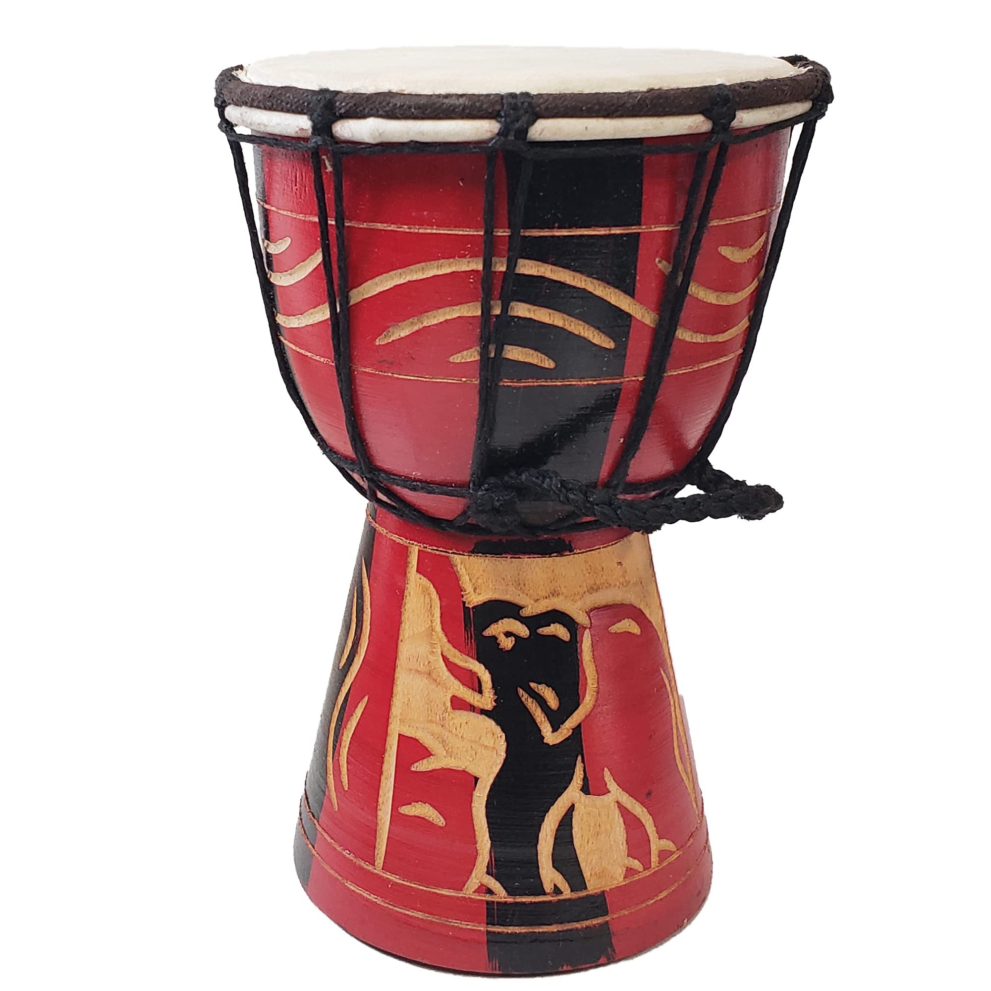 Amazon | Stoneage Arts Djembe ドラム彫刻ボンゴ アフリカン