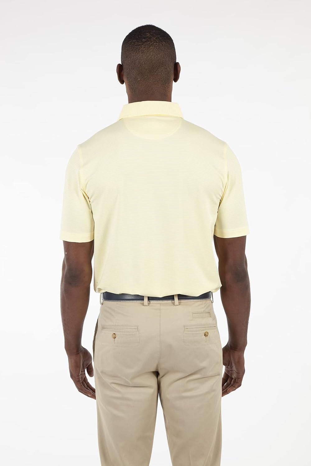 Bobby Jones Jersey 2X2 Feed Mini Feed Stripe (Medium, Canary)