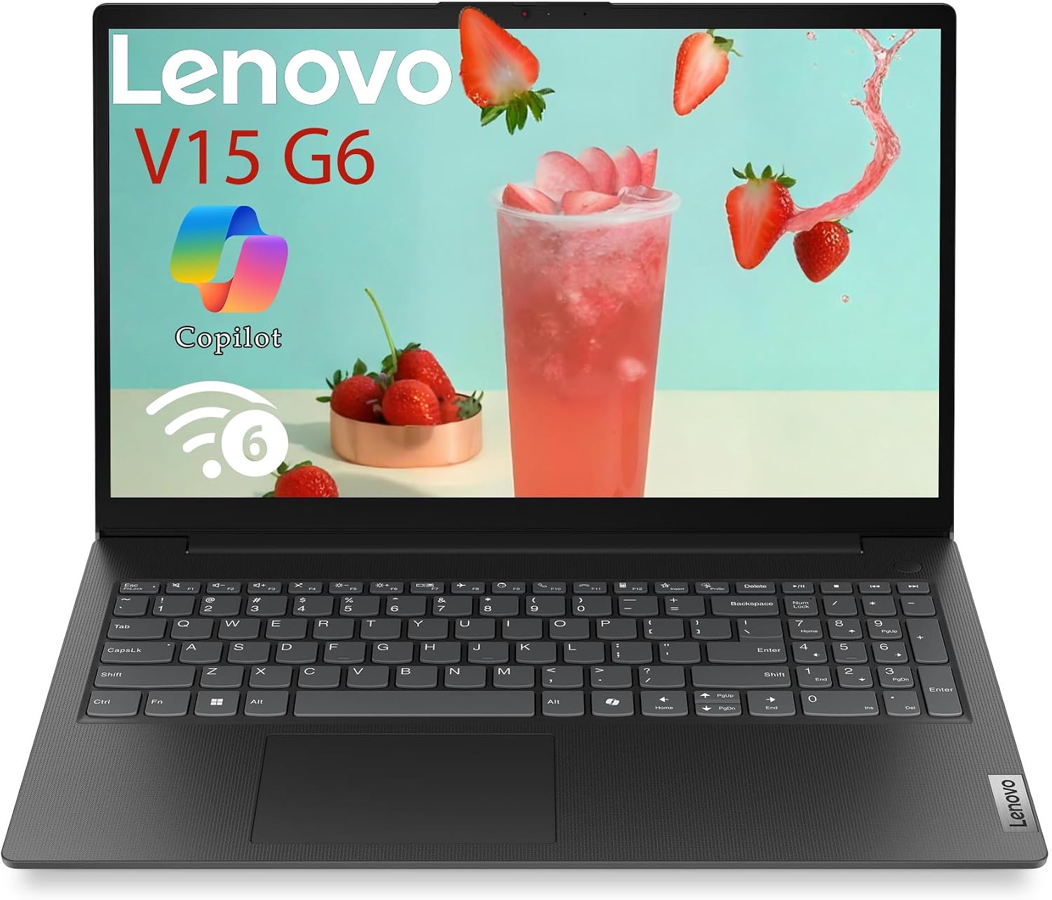Lenovo 2026 15.6" FHD Laptop for Student, 16GB DDR5 RAM, 256GB PCIe SSD | Intel Quad-Core, with Office 365, Portable Design , WiFi 6, Bluetooth 5.2, USB-C, Fast Charging, Windows 11, Black