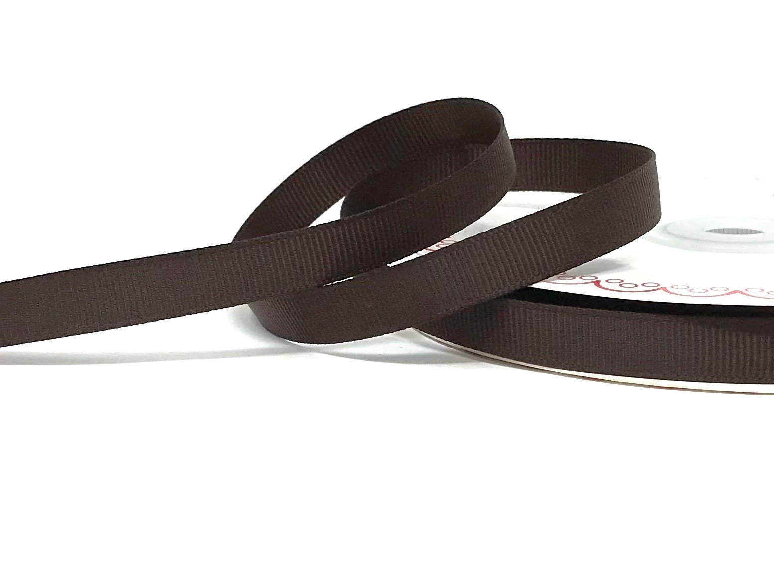 Bertie's Bows Brown Chocolate 9Mm Grosgrain Ribbon On A 25M Roll