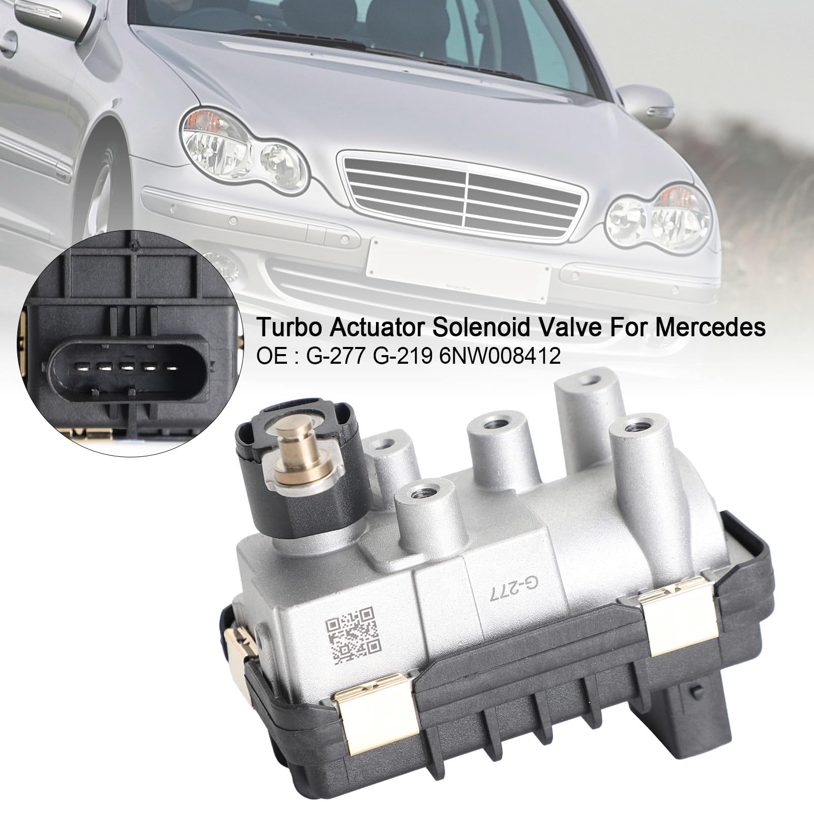 Turbo Actuator Solenoid Valve Apto para Mercedes 280 320 CDI G-277 G-219 6NW008412