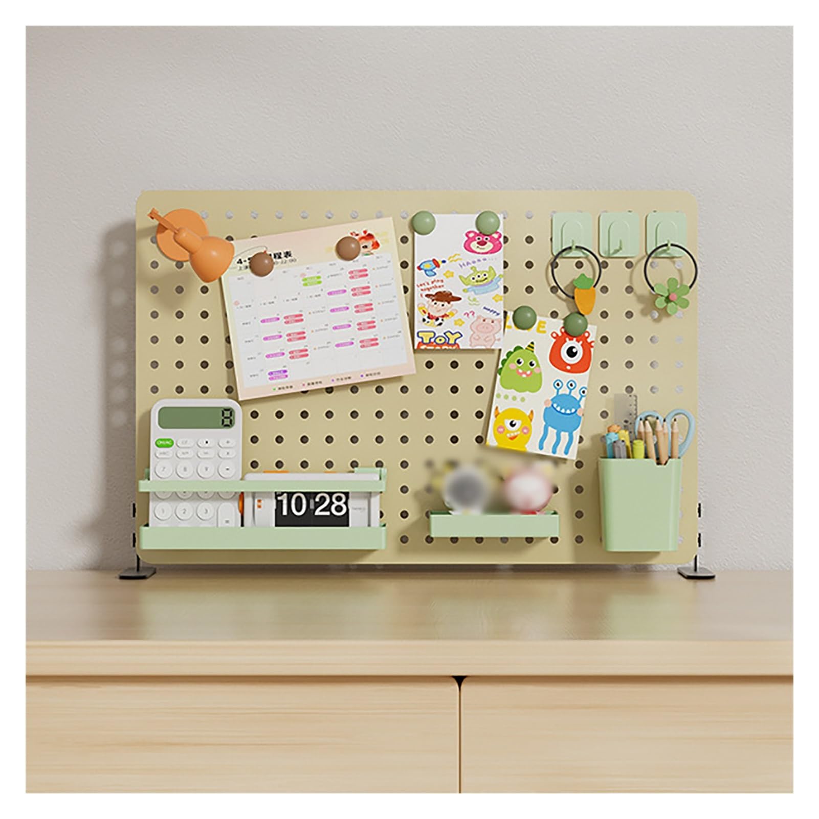 Stecktafel zur Schreibtischverlängerung, Stecktafel zur Schreibtischverlängerung, Stecktafelplatten-Set, Stecktafelkombination, DIY-Tischregal, Stecktafelregale für den Schreibtisch, Schreib
