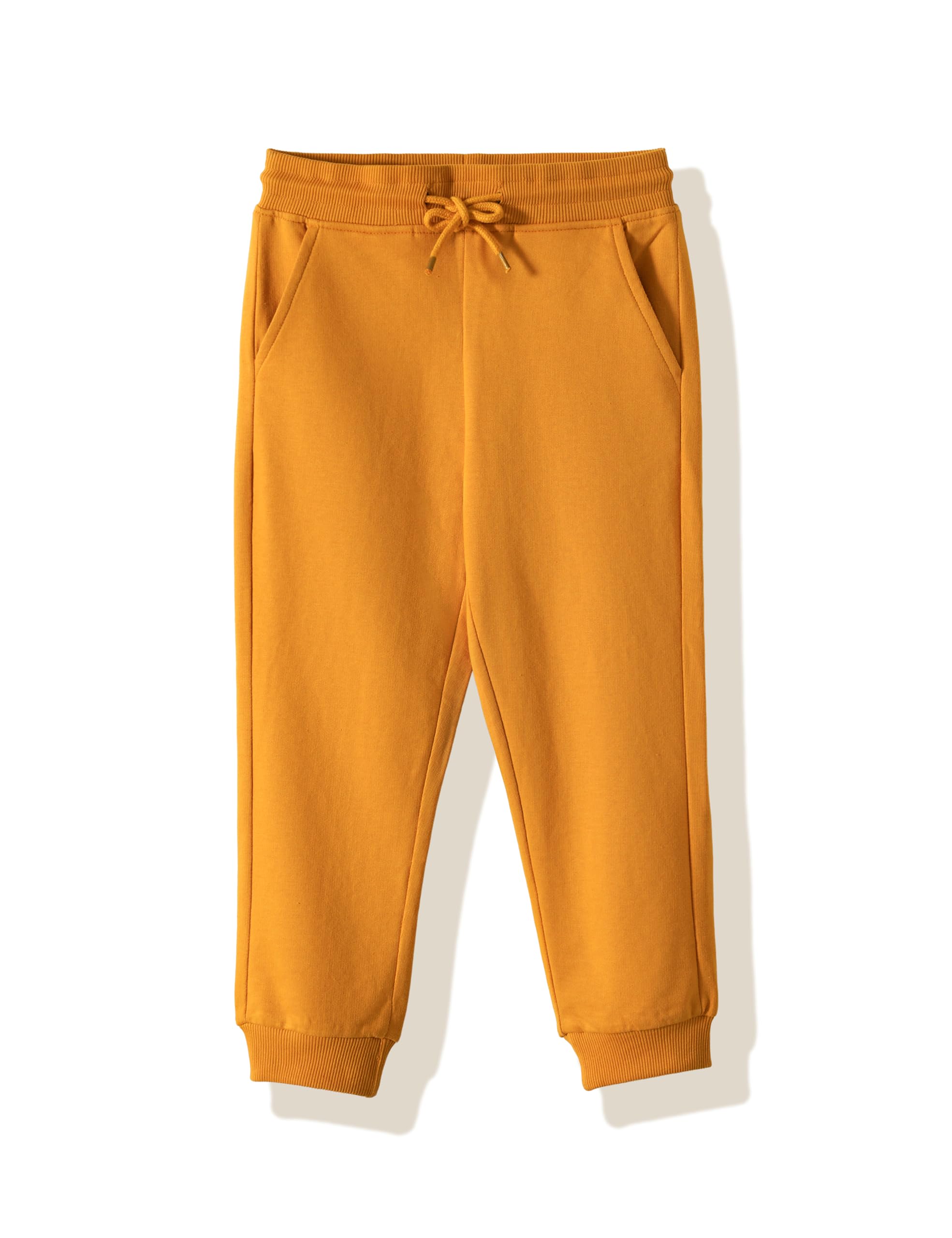 Amazon Brand - Symbol Boys Cotton Rich Stretchable Knit Terry Track Pants Joggers | Age 2-14 Years-picture-22
