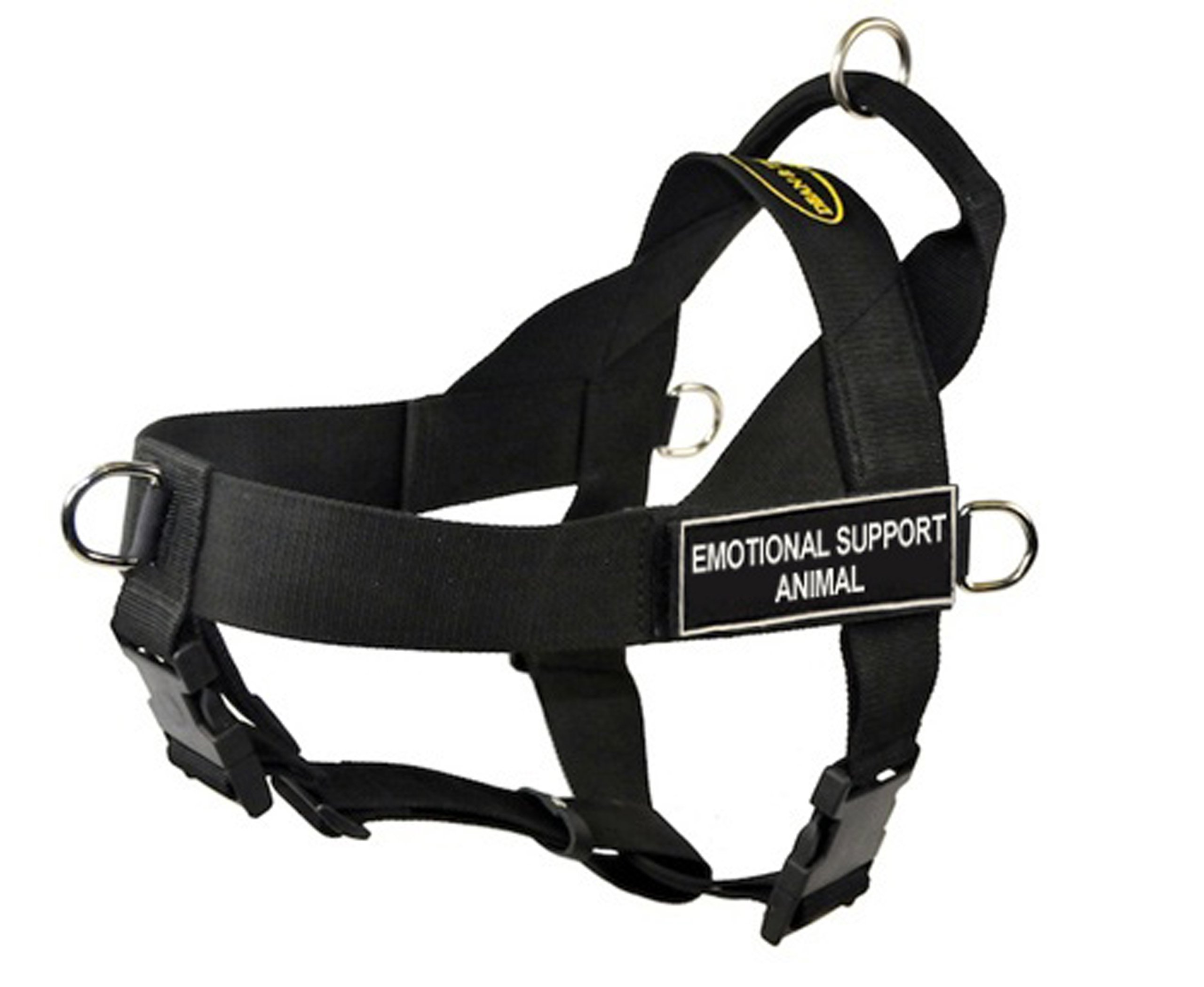 Harnais anti-traction Dean & Tyler pour chien d'assistance émotionnelle ergonomique