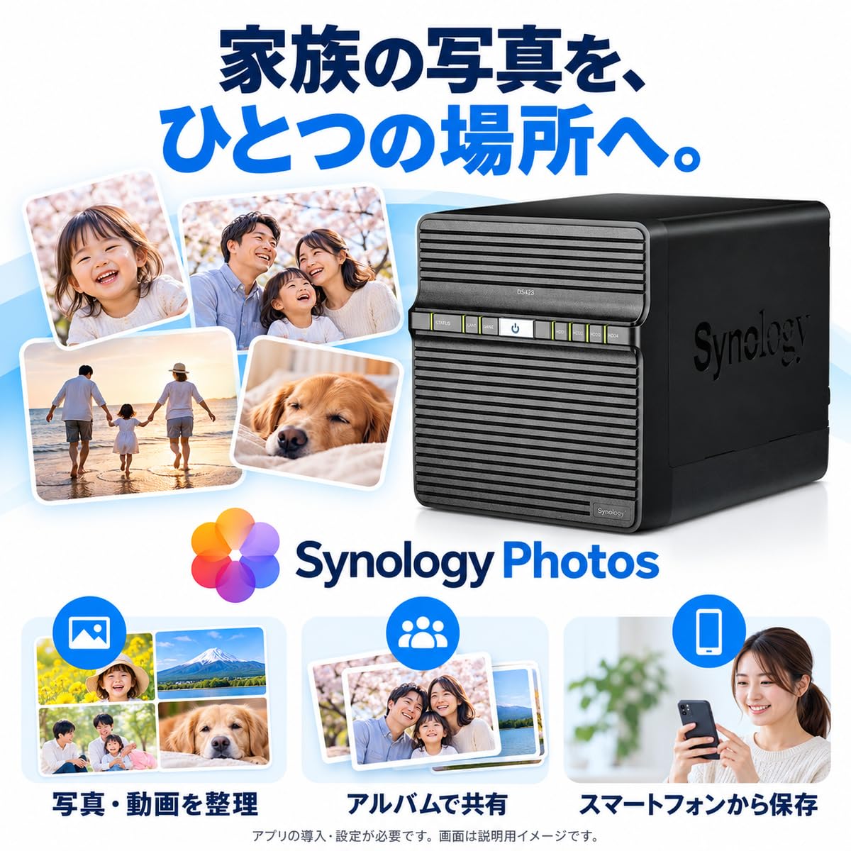synology Nasキット4ベイ DS423 Amazon.co.jp: Synology NASキット 4ベイ DS423 クアッドコアCPU 2GB
