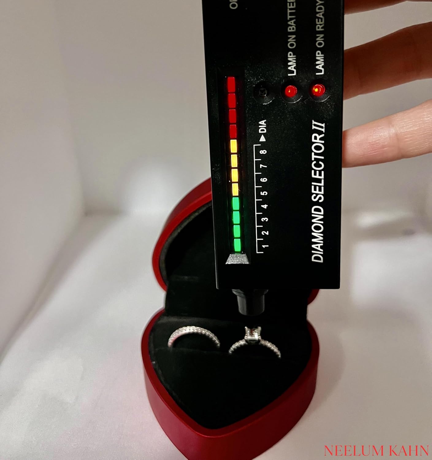 1.19Ct Princess Cut Moissanite Wedding Ring Band Set, 925 Sterling Silver, VVS1 Clarity, D Color, Gift LED Rinx Box Included