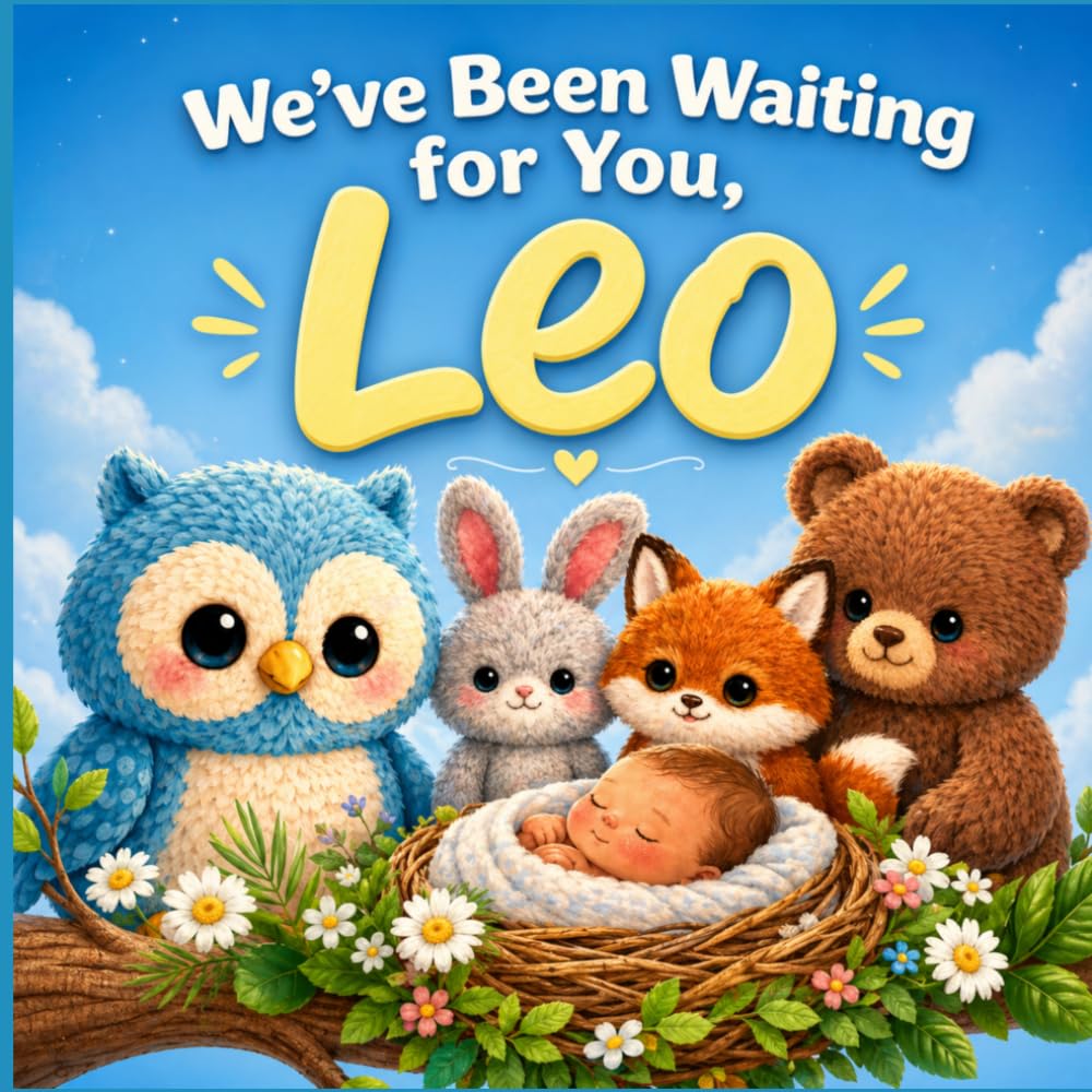 We’ve Been Waiting for You, Leo: A Personalized Welcome Book for a New Baby (Three Hearts Personalized Baby Name Books (Leo))
