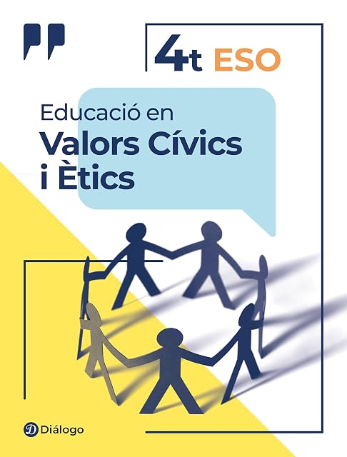 Portada de Educació en valors cívics i ètics 4t ESO