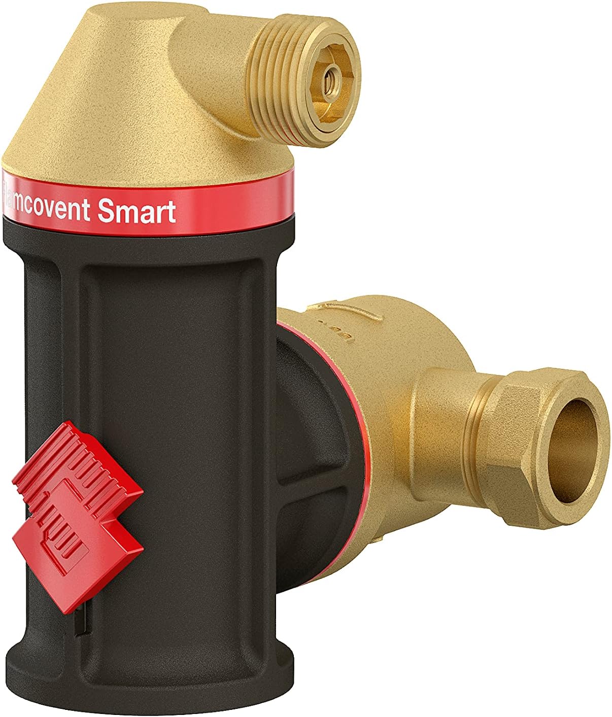 Flamco Flamcovent Smart EcoPlus Luftabscheider – G 1 F, Isoliert, Für Heizungs-/Kühlanlagen, Bis 10 Bar