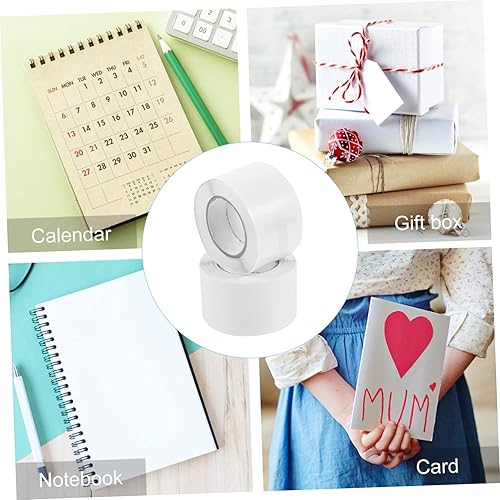 Miniatura 5 de Abaodam 3000 Pcs Transparent Sealer Gift Wrapping Sticker Party Favor Sticker Labels Adhesive Sticker Self Clear Envelope Mailing Dot Stickers Gift